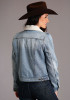 SHERPA LINED DENIM JACKET