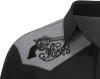 Hard Luck Embroidered Short Sleeve Rockabilly Shirt