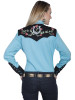 Womens Embroidered Western Shirt - Lucky Rose - CLOSEOUT