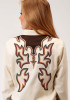 Womens Embroidered Cowboy Shirt - Flameout