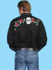 Mens Embroidered Western Shirt - Rockabilly - - CLOSEOUT