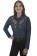 Scully Womens Embroidered Western Shirt - Longhorn Roses - CLOSEOUT