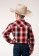 Boy's Long Sleeve Western  Shirt ~ BASIC RED PLAID