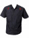 "RED HOT COALS" Embroidered Steerhead Black Shirt